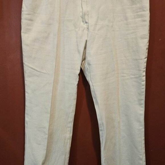 DENIM 24 – 7 White Stretch Denim Jeans Ladies Size 14 WP - Picture 2 of 4
